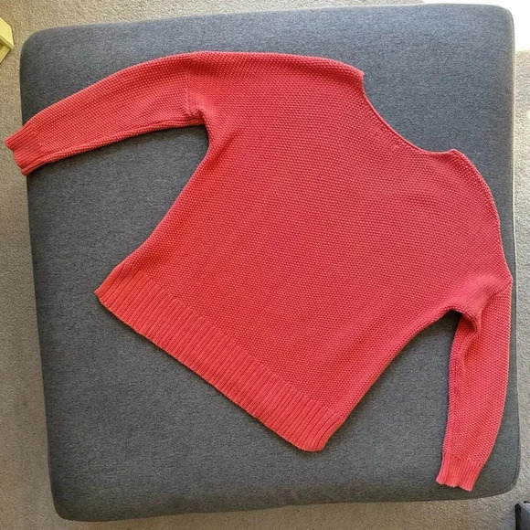 Lucky Brand Pink Long Sleeve Sweater Small - Picture 7 of 8